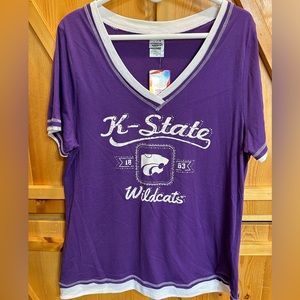 ⭐️NWT⭐️Women’s K-State T-Shirt - Size 2X